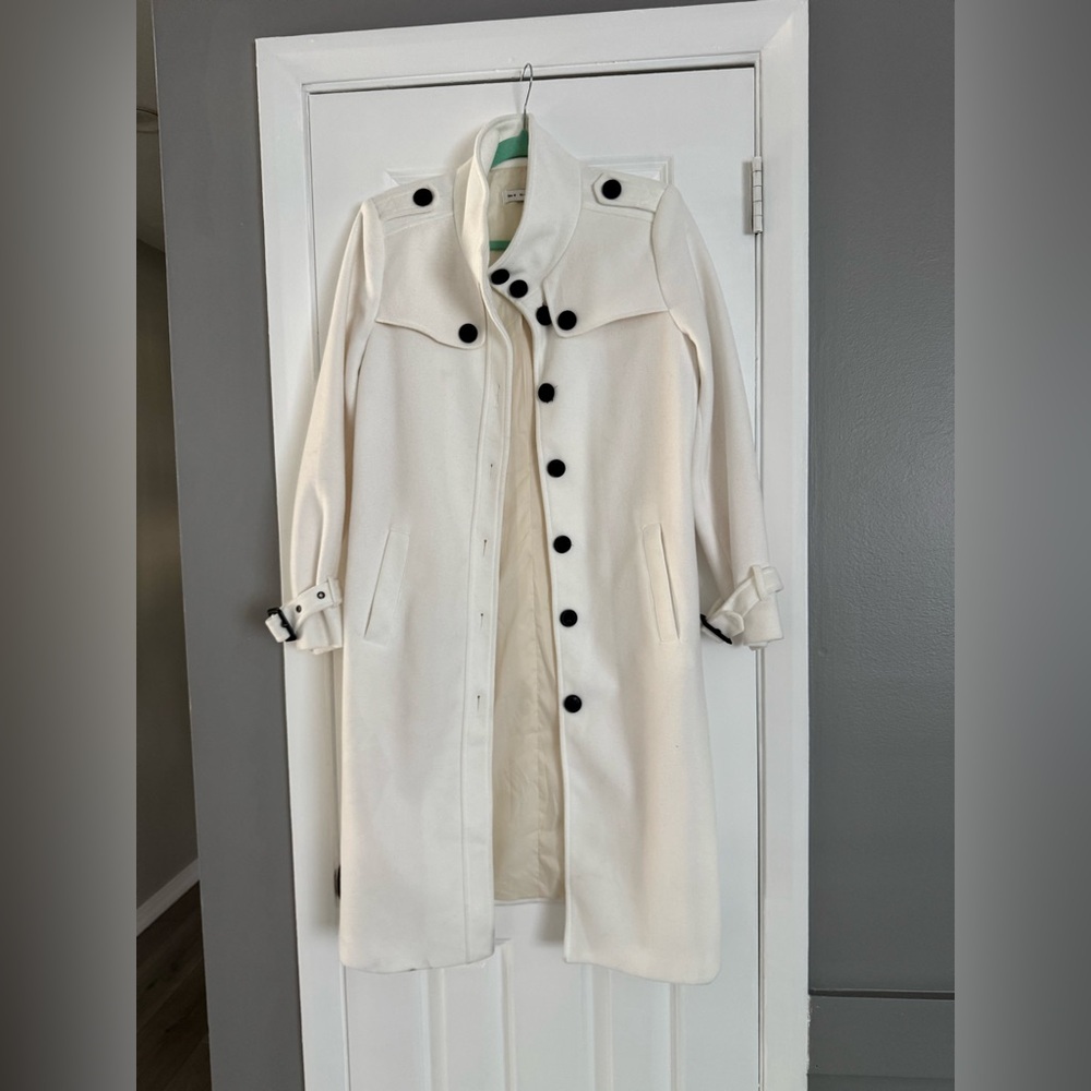 Women's white coat